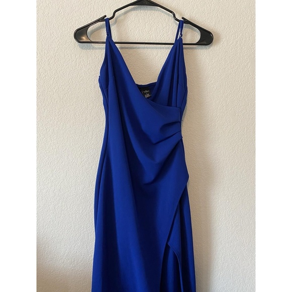 Windsor Dress Royal Blue High Slit Dress Size S - Picture 1 of 10